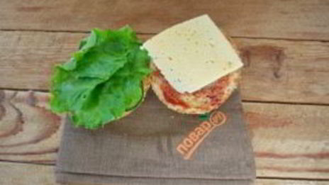 бургер овощные прятки