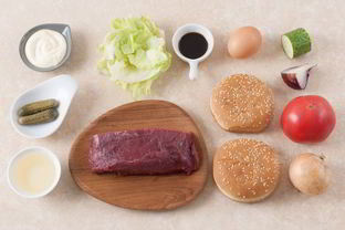 Бургер с говядиной