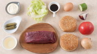 Бургер с говядиной