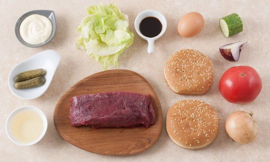 Рецепт бургер с говядиной
