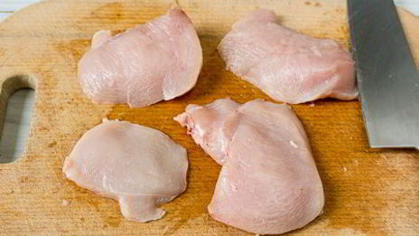 бургер с куриным филе и беконом