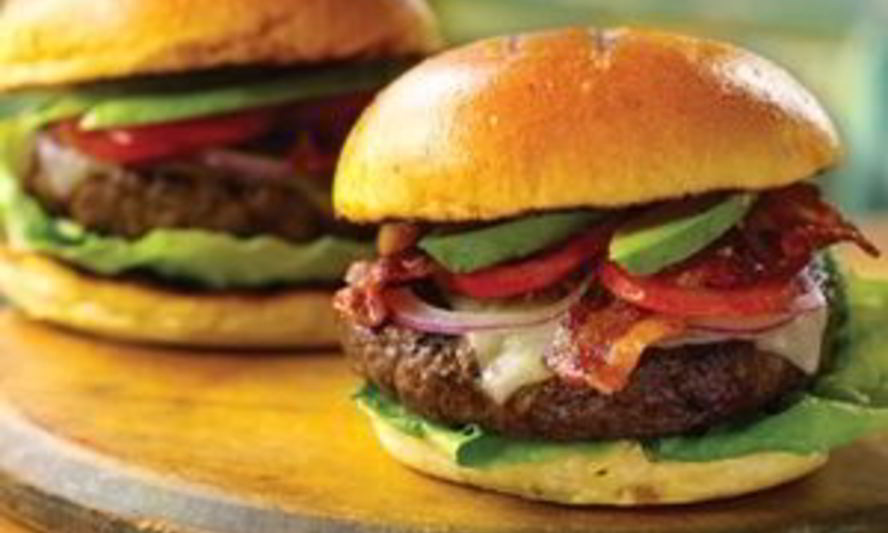 Рецепт бургер с ветчиной