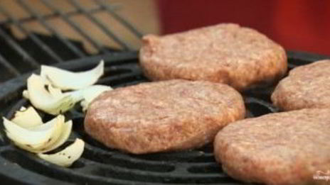 бургер со свининой