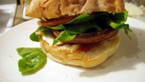 бургер веган портобелло