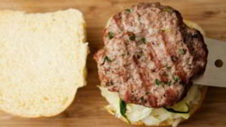 бургеры барбекю со свининой