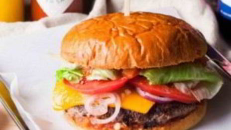 бургеры из мраморной говядины