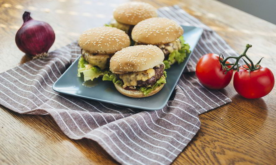 Рецепт домашние бургеры с котлетой