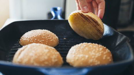 домашние бургеры с котлетой