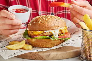 Дружбургер с курицей