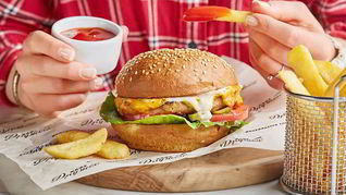 Дружбургер с курицей