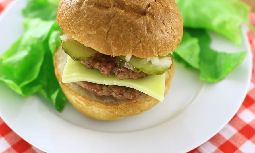 Рецепт двойной гамбургер