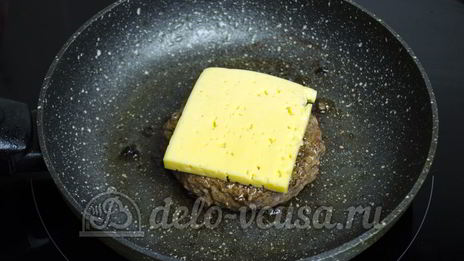 гамбургер c говядиной