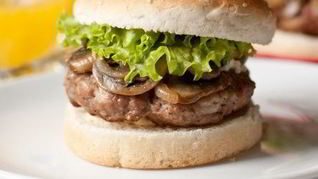 Гамбургер с сыром