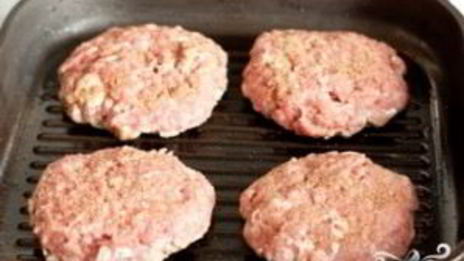 гамбургер с сыром