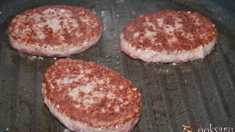 гамбургер запеченный в духовке