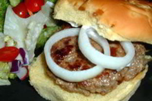 Гамбургеры из бараньего фарша с фенхелем