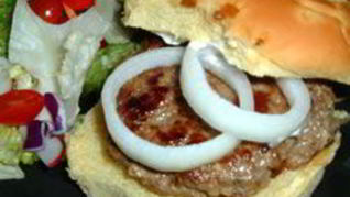 Гамбургеры из бараньего фарша с фенхелем