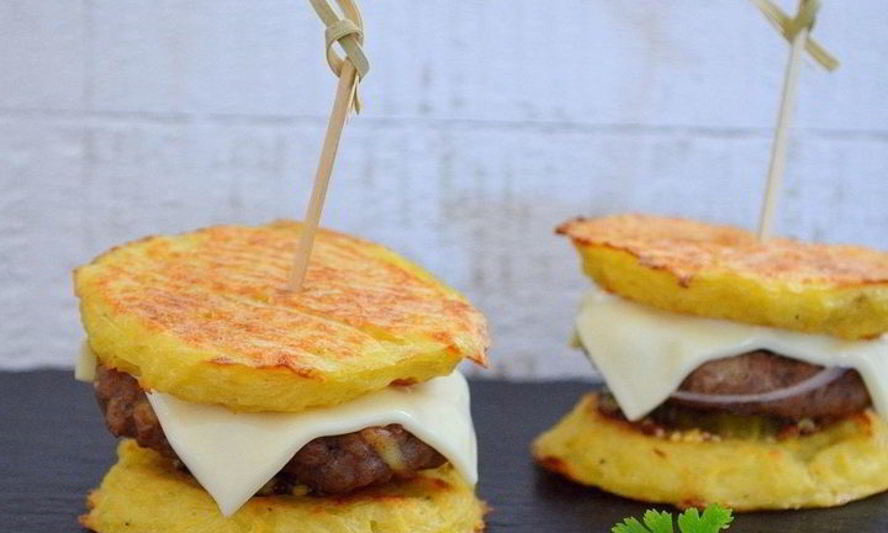 Рецепт картофельные бургеры с мясом