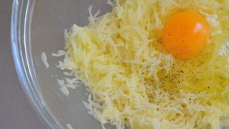 картофельные бургеры с мясом