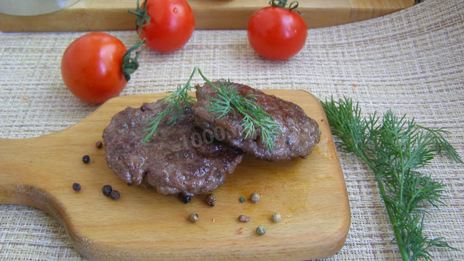 котлета для гамбургера