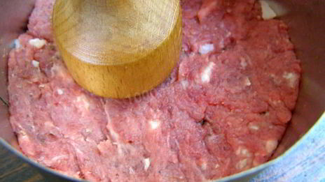 котлета для гамбургера