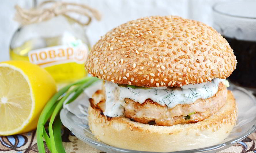 Рецепт куриный бургер тандури