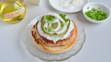 куриный бургер тандури