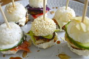 Мини суши-бургеры