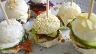 Мини суши-бургеры