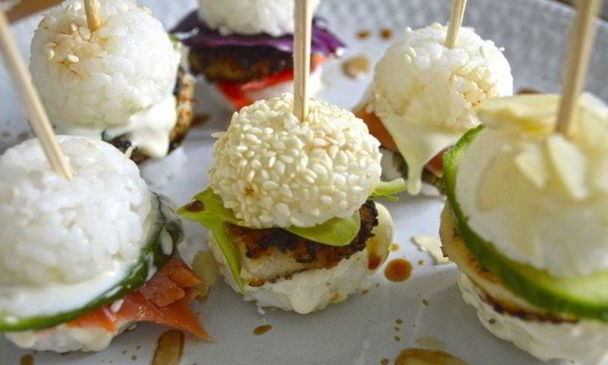 Рецепт мини суши-бургеры