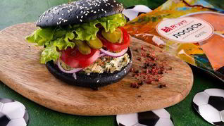 Рыбный бургер