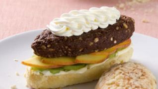 Шоколадно-ореховый бургер