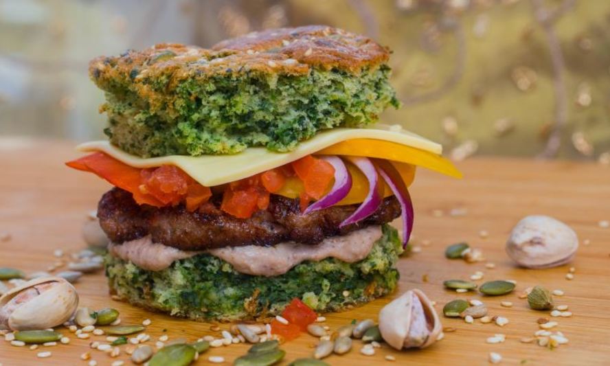 Рецепт средиземноморский бургер