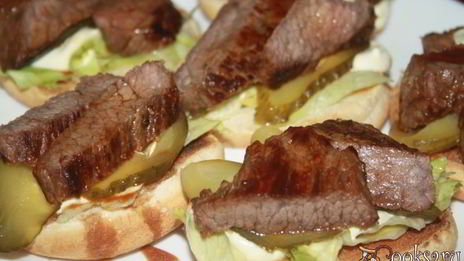 стек-бургеры с мраморной говядиной