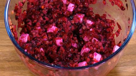 свекольно-чечевичные бургеры