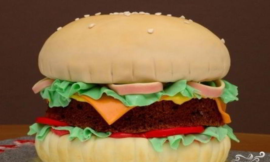 Рецепт торт гамбургер