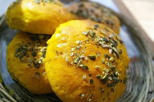 Тыквенные булочки для бургеров