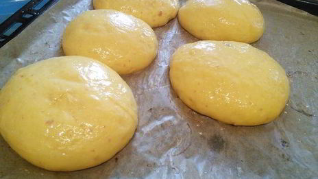 тыквенные булочки для бургеров