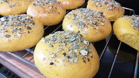 тыквенные булочки для бургеров