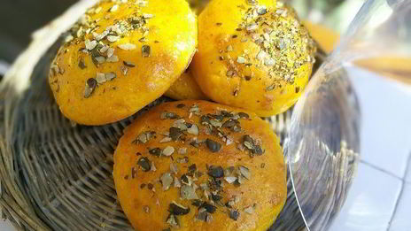 тыквенные булочки для бургеров