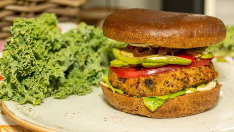 веганский бургер