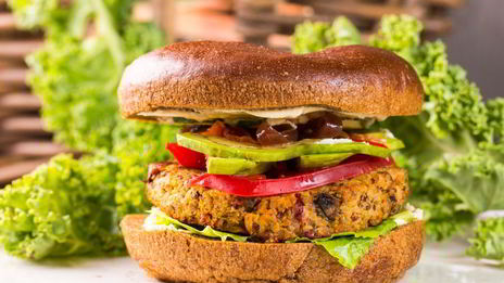 веганский бургер