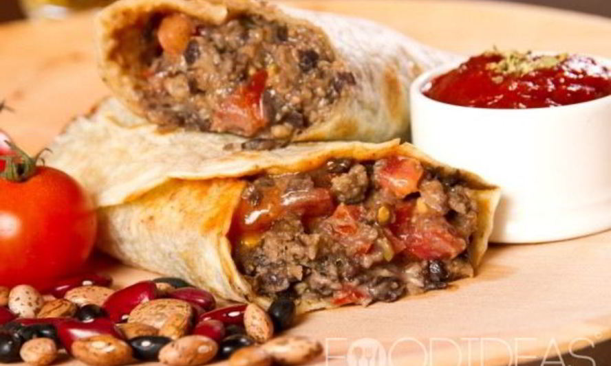 Рецепт буррито с фаршем