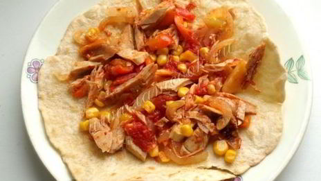 буррито с курицей