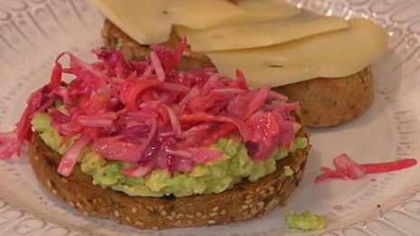 бутерброд для вегетарианцев