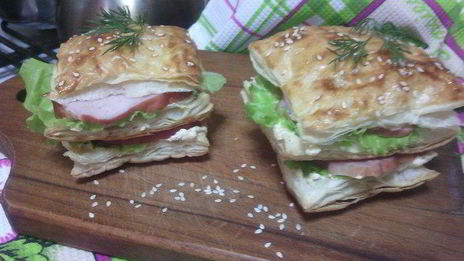 бутерброд мильфей