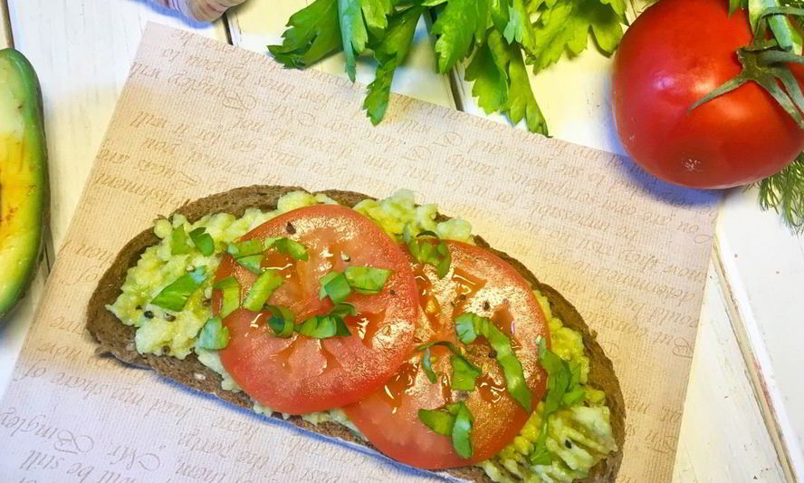 Рецепт бутерброд с авокадо