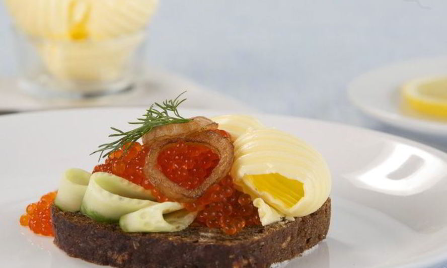 Рецепт бутерброд с икрой