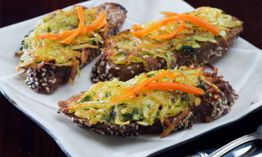 Рецепт бутерброд с картофельной начинкой