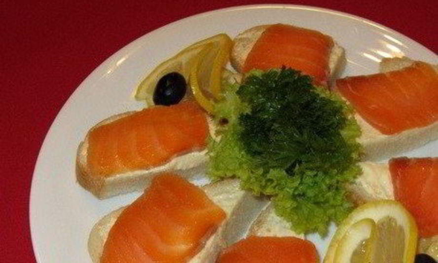 Рецепт бутерброд с красной рыбой